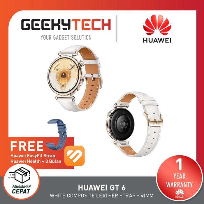 HUAWEI WATCH GT 6 Series Smartwatch l Golf & Diving l Running & Cycling l ECG - Garansi RESMI