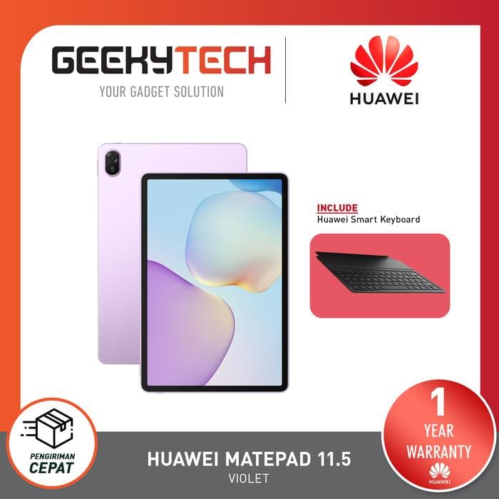 HUAWEI MatePad 11.5-inci 2025 Tablet | WPS Office 2.0 | Papermatte | 10,100 mAh 40W Super Charge - Garansi RESMI HUAWEI
