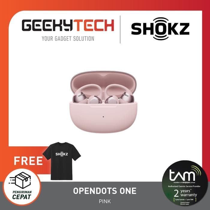 Shokz Opendots One - TWS Open Ear - Original dan Resmi