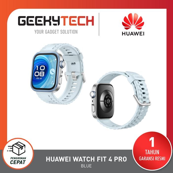 Huawei Watch Fit 4 Pro Sapphire Glass & Titanium Pro-Level Outdoor Sports ECG - Garansi RESMI HUAWEI