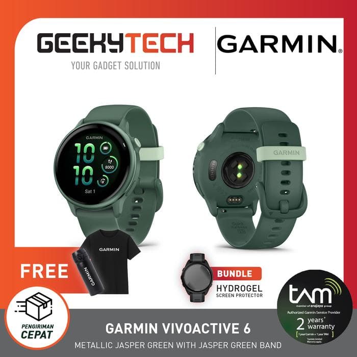 Garmin Vivoactive 6 GPS Smartwatch - Garansi Resmi TAM